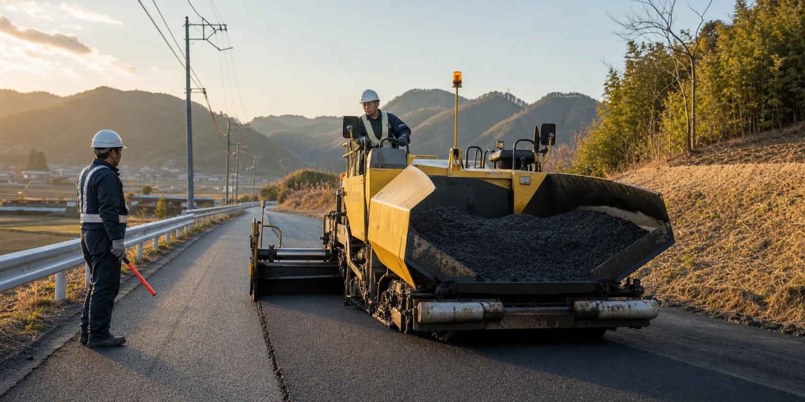 道路舗装工事